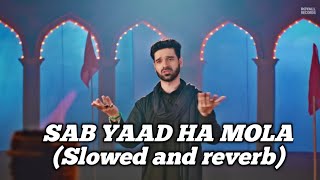 Sab Yaad Hai Maula Slowed & Reverb MP3 Download